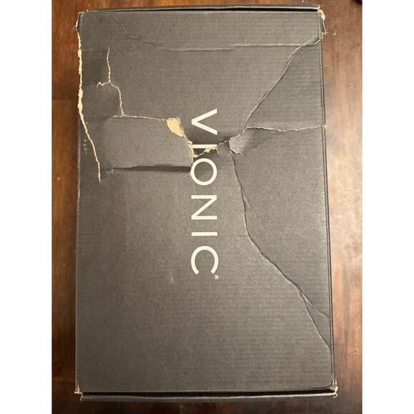 Vionic judie women's orthotic Mary Jane wedge casual shoe navy size 7 NIB - Picture 6 of 6